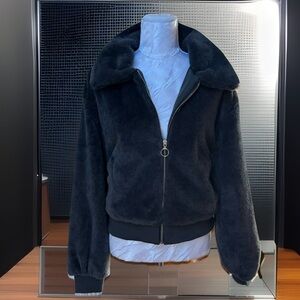 Thread & Supply Black Fleece Jacket